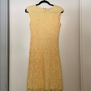 NY&C Yellow Lace Dress